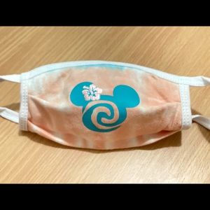 2 for $10 MOANA Disney Mickey Minnie Mouse +  Anniversary or Holiday Face Mask